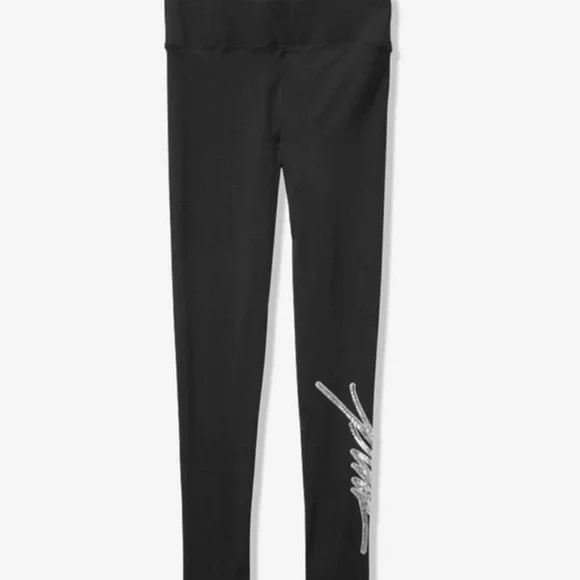 NWT VS PINK MEDIUM BLING SCRIPT LOGO SET